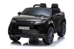 12V Range Rover Evoque con Licencia Negro Eléctrico para niños